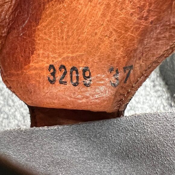 Taos Carousel Sandals Women's 6.5 Black Leather Comfort Wedge Hook Loop Strap - Picture 12 of 12